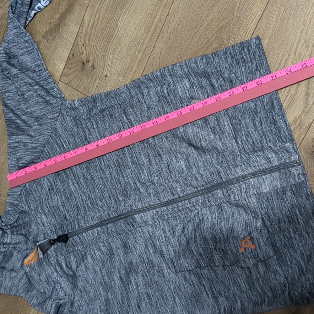 Orange theory Full zip up Grey Women's hoodie Size Medium - Picture 7 of 9